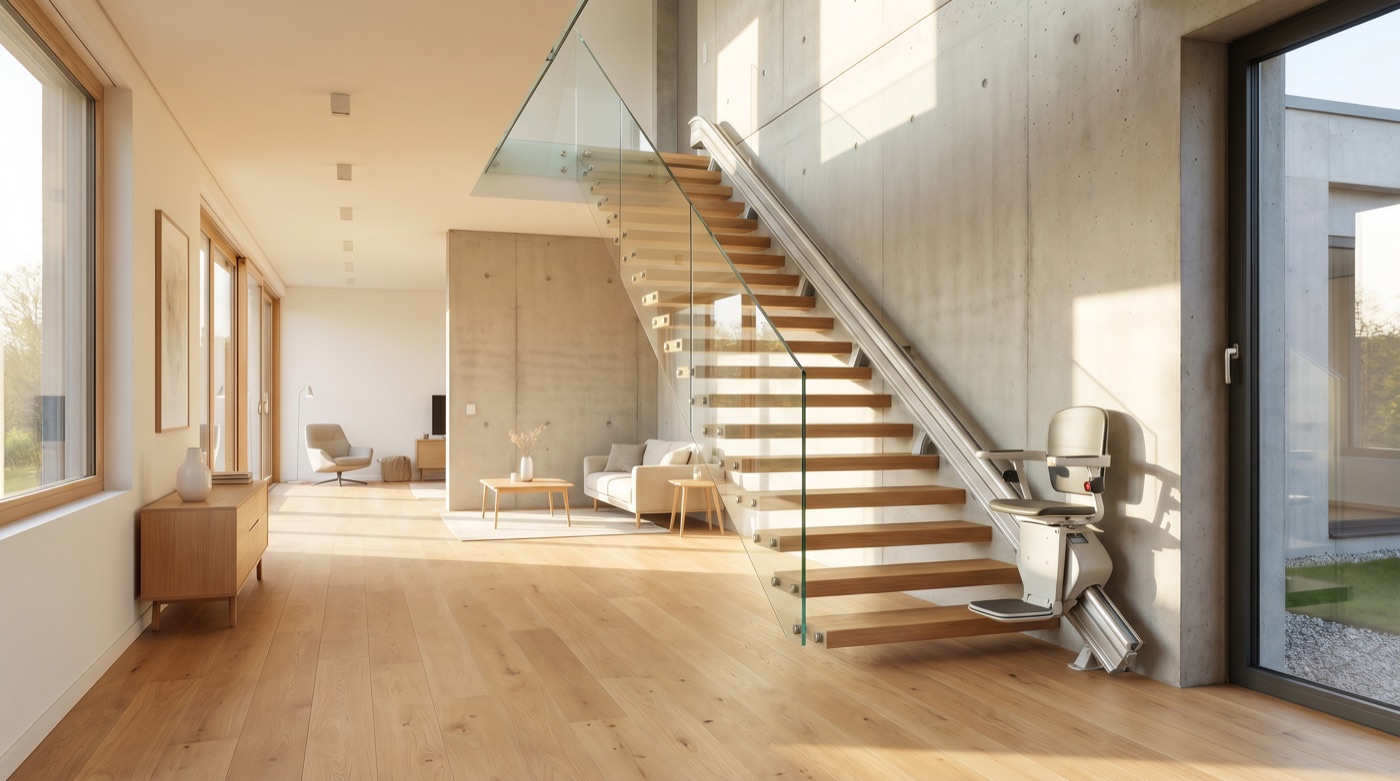 Treppenlift: gerade oder Kurvenlift – welcher passt zu deiner Treppe?